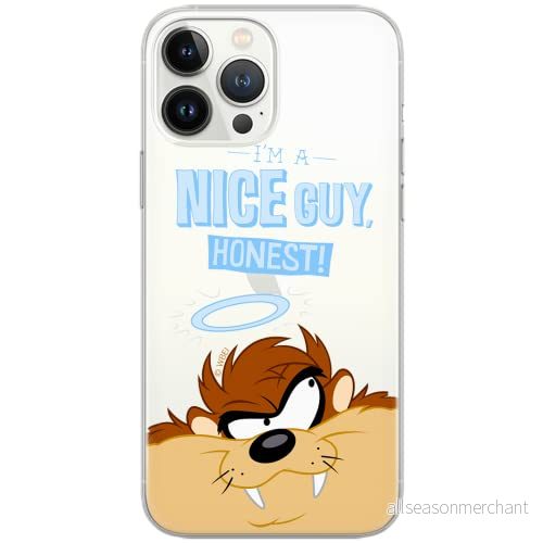 ERT GROUP mobiltelefonfodral för Samsung F62 / M62 originalt och officiellt licensierat Looney Tunes mönster Tasmanian 003 optimalt anpassad till formen på mobiltelefonen, gedeeltelijk transparant 5904805535741