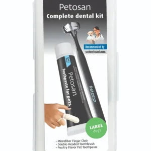 Petosan Complete Dental Kit Large dogs 810969000696 Petosan Complete Dental Kit Large dogs 810969000696
