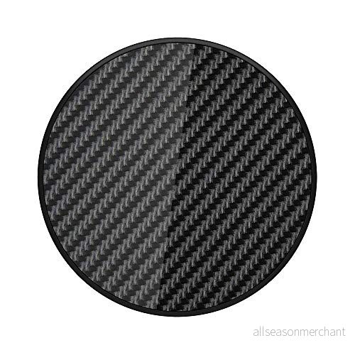 PopSockets PopGrip 800927 Hopfällbar Stativ och Grepp för Smartphone Surfplatta med en Swappable PopTop, Carbon Fiber Black 842978138930