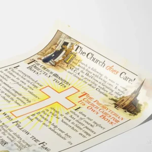 Vintagemuralposter La Solidarité de l'Église au front - Bild 3