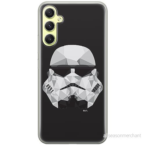 ERT GROUP mobiltelefonfodral för Samsung A34 5G originalt och officiellt licensierat Star Wars mönster Stormtrooper 008 optimalt anpassad till formen på mobiltelefonen, fodral tillverkad av TPU plast 5905511780258