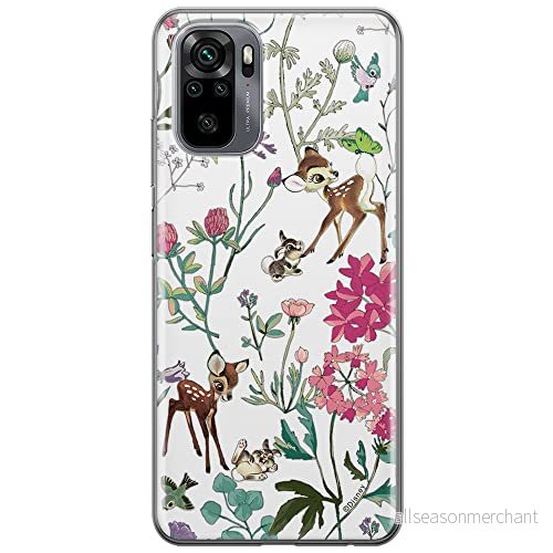 ERT GROUP mobiltelefonfodral för Xiaomi REDMI NOTE 10/ 10S originalt och officiellt licensierat Disney mönster Bambi & Friends 001, fodral tillverkad av TPU plast 5903537180427