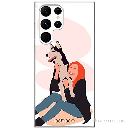 ERT GROUP mobiltelefonfodral för Samsung S22 ULTRA originalt och officiellt licensierat Babaco mönster Dogs 004 optimalt anpassad till formen på mobiltelefonen, fodral tillverkad av TPU plast 5905131044570