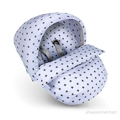 Amazon Cosy bebé barnvagn grupp 0, blå stjärnor 8435690605525