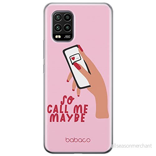 ERT GROUP mobiltelefonfodral för Xiaomi MI 10 LITE originalt och officiellt licensierat Babaco mönster Call me maybe 001 optimalt anpassad till formen på mobiltelefonen, fodral tillverkad av TPU plast 5904805035326