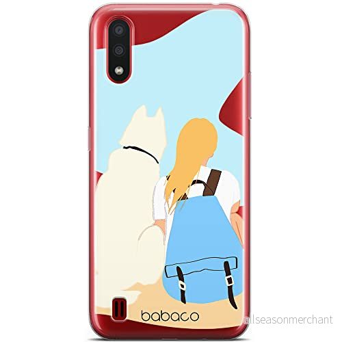 ERT GROUP mobiltelefonfodral för Samsung A01 originalt och officiellt licensierat Babaco mönster Dogs 003 optimalt anpassad till formen på mobiltelefonen, gedeeltelijk transparant 5905131013149