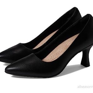 Clarks dam 261712194 pump, Svart läder, 38 EU 889002901887 Clarks dam 261712194 pump, Svart läder, 38 EU 889002901887