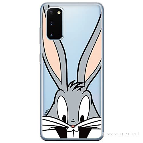 ERT GROUP mobiltelefonfodral för Samsung S20 FE / 5G originalt och officiellt licensierat Looney Tunes mönster Bugs 001 optimalt anpassad till formen på mobiltelefonen, gedeeltelijk transparant 5903932405194