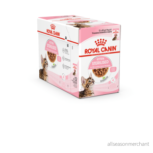 Royal Canin Kitten Sterilised Gravy – Våtfoder för kattunge – 12×85 g 9003579007129