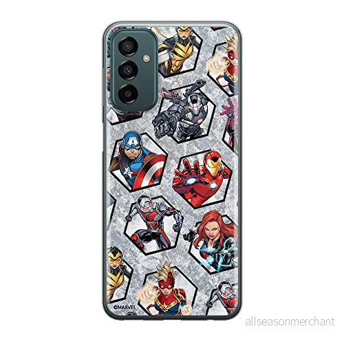 ERT GROUP mobiltelefonfodral för Samsung M13 4G/M23 5G/F23 originalt och officiellt licensierat Marvel mönster Avengers 023 anpassad till formen på mobiltelefonen, fodral tillverkad av TPU plast 5905511366056