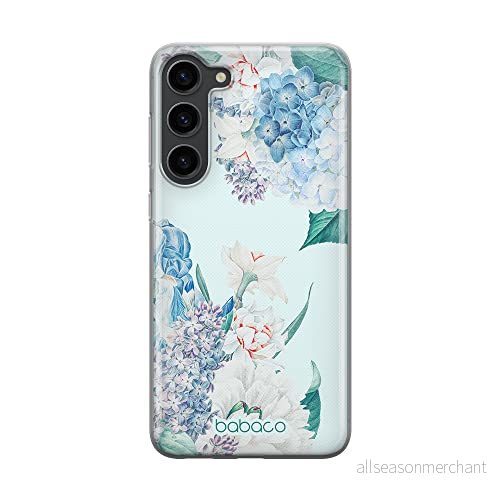 ERT GROUP mobiltelefonfodral för Samsung S23 originalt och officiellt licensierat Babaco mönster Flowers 027 optimalt anpassad till formen på mobiltelefonen, fodral tillverkad av TPU plast 5905511429560