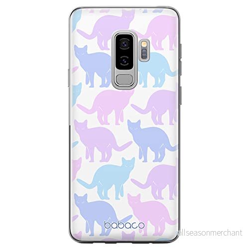 ERT GROUP mobiltelefonfodral för Samsung S9 PLUS originalt och officiellt licensierat Babaco mönster Cats 011 optimalt anpassad till formen på mobiltelefonen, fodral tillverkad av TPU plast 5905131053510