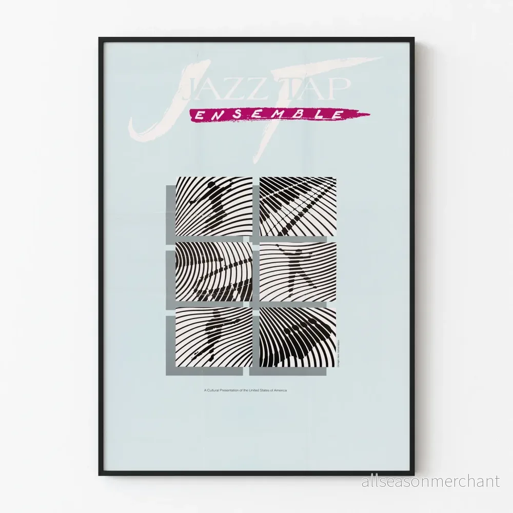 Posters Jazz Tap Ensemble – Modern konstnärlig väggdekoration