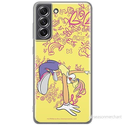 ERT GROUP mobiltelefonfodral för Samsung S21 FE originalt och officiellt licensierat Looney Tunes mönster Lola 009 optimalt anpassad till formen på mobiltelefonen, fodral tillverkad av TPU plast 5905795072704
