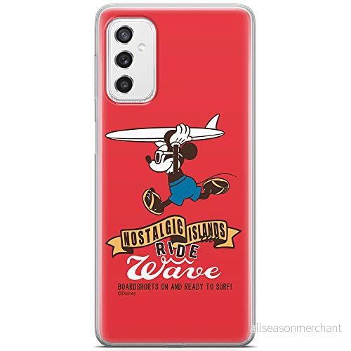ERT GROUP mobiltelefonfodral för Samsung M52 5G originalt och officiellt licensierat Disney mönster Mickey 008 optimalt anpassad till formen på mobiltelefonen, fodral tillverkad av TPU plast 5904805486456