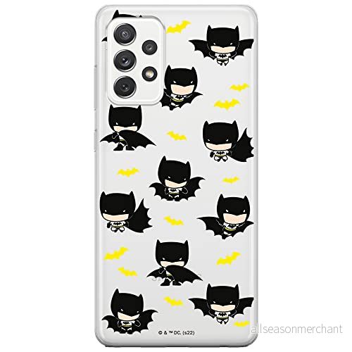 ERT GROUP mobiltelefonfodral för Samsung A52 5G / LTE 4G A52S originalt och officiellt licensierat DC mönster Batman 077 anpassad till formen på mobiltelefonen, gedeeltelijk transparant 5905131505163