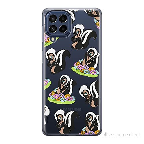 ERT GROUP mobiltelefonfodral för Samsung M53 5G originalt och officiellt licensierat Disney mönster Pepe Le Pew 003 optimalt anpassad till formen på mobiltelefonen, gedeeltelijk transparant 5905511392574