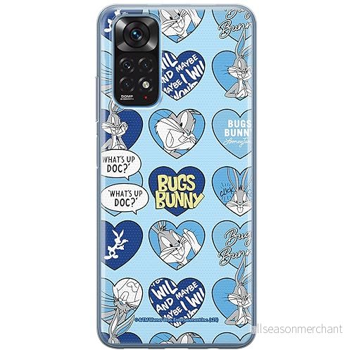 ERT GROUP mobiltelefonfodral för Xiaomi REDMI NOTE 11T/ 11S 5G/ POCO M4 PRO 5G originalt och officiellt licensierat Looney Tunes mönster Bugs 021, fodral tillverkad av TPU plast 5905795086251