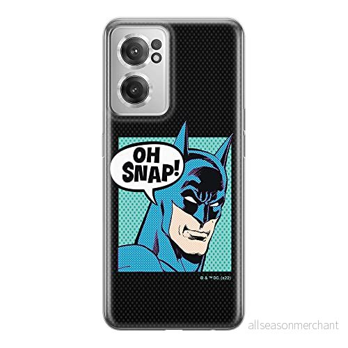ERT GROUP mobiltelefonfodral för Oneplus NORD CE 2 originalt och officiellt licensierat DC mönster Batman 038 optimalt anpassad till formen på mobiltelefonen, fodral tillverkad av TPU plast 5905511294526