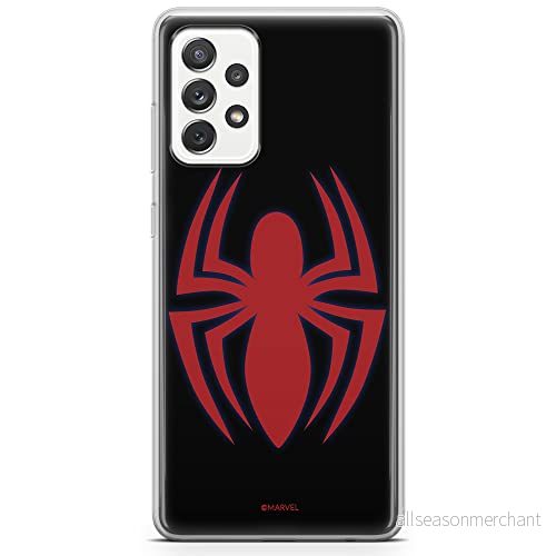 ERT GROUP mobiltelefonfodral för Samsung A73 5G originalt och officiellt licensierat Marvel mönster Spider Man 018 optimalt anpassad till formen på mobiltelefonen, fodral tillverkad av TPU plast 5904805517532
