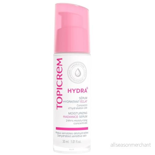 Topicrem Ultra fuktgivande serum återfuktar 24 timmar, känslig hud, fransk tillverkning 30 ml 3700281703443