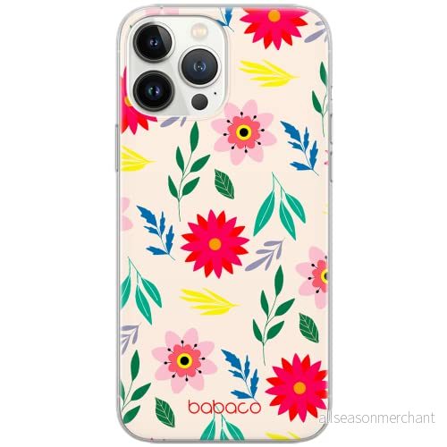 ERT GROUP mobiltelefonfodral för Oppo A53 / A53S originalt och officiellt licensierat Babaco mönster Flowers 010 optimalt anpassad till formen på mobiltelefonen, fodral tillverkad av TPU plast 5903932585957