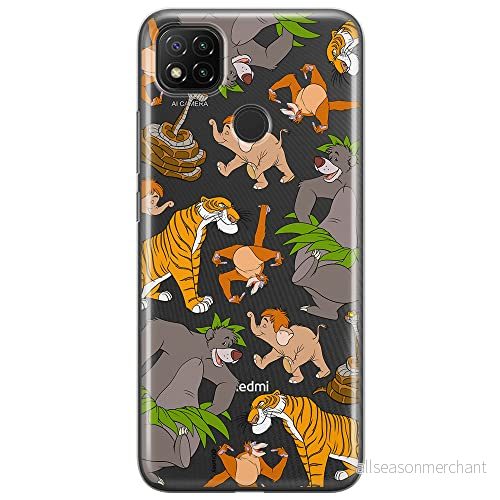 ERT GROUP mobiltelefonfodral för Xiaomi REDMI 9C originalt och officiellt licensierat Disney mönster Jungle Book 003 optimalt anpassad till formen på mobiltelefonen, gedeeltelijk transparant 5905131782809