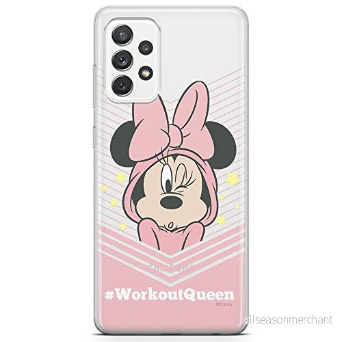 ERT GROUP mobiltelefonfodral för Samsung A72 5G originalt och officiellt licensierat Disney mönster Minnie 053 optimalt anpassad till formen på mobiltelefonen, gedeeltelijk transparant 5903040074480
