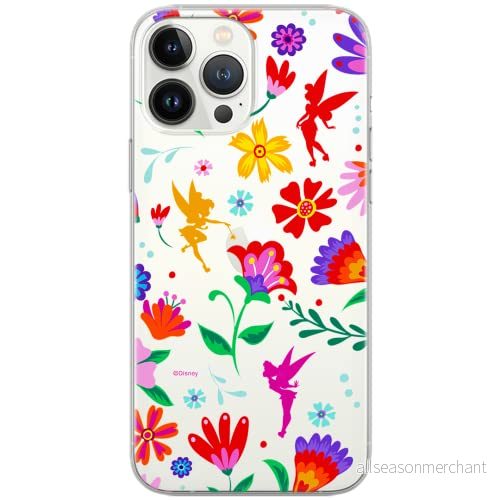 ERT GROUP mobiltelefonfodral för Xiaomi Redmi Note 11 Pro 5G/11 4G originalt och officiellt licensierat Disney mönster Tinker Bell 001, gedeeltelijk transparant 5904805629822