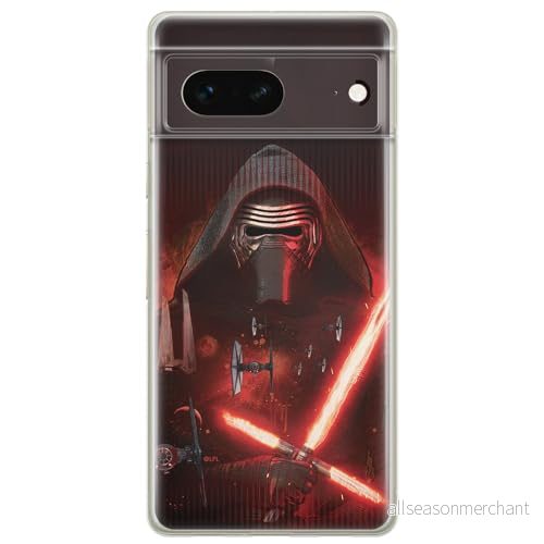 ERT GROUP mobiltelefonfodral för Google PIXEL 7 originalt och officiellt licensierat Star Wars mönster Kylo Ren 002 optimalt anpassad till formen på mobiltelefonen, fodral tillverkad av TPU plast 5905795160463