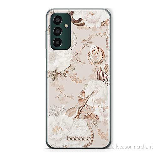 ERT GROUP mobiltelefonfodral för Samsung M13 4G originalt och officiellt licensierat Babaco mönster Flowers 045 optimalt anpassad till formen på mobiltelefonen, fodral tillverkad av TPU plast 5905511337124