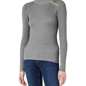 Morgan Mavao Stickad tröja, Storlek: Small, Gris anthracite 3253632974943 Morgan Mavao Stickad tröja, Storlek: Small, Gris anthracite 3253632974943