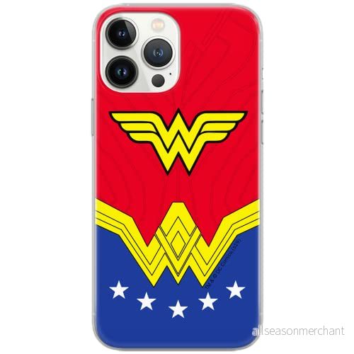 ERT GROUP mobiltelefonfodral för Apple Iphone 6/6S originalt och officiellt licensierat DC mönster Wonder Woman 008 Vit optimalt anpassad till formen på mobiltelefonen, fodral tillverkad av TPU plast 5902980393248