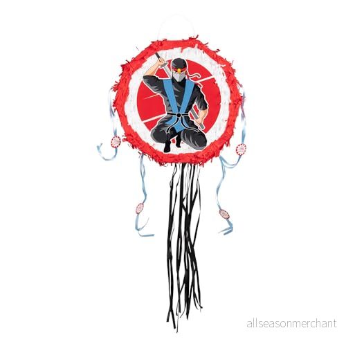 Boland Pinata Ninja, festspel, hängande dekoration, dekoration för födelsedag, temafest och karneval 8712026504173