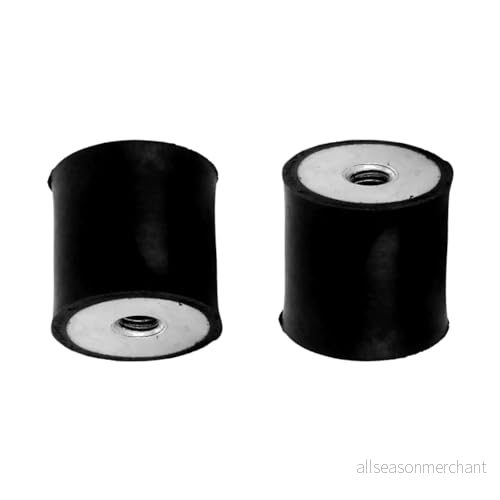 cyclingcolors 2 x Silentblock gummivibrationsdämpande stöd stötdämpare bil motorcykel traktor, kvinnlig M6 6 mm 30 20 3666690001221