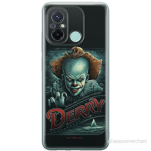 ERT GROUP mobiltelefonfodral för Xiaomi REDMI 12C/ 11A originalt och officiellt licensierat Horror mönster It 021 optimalt anpassad till formen på mobiltelefonen, fodral tillverkad av TPU plast 5905511849467
