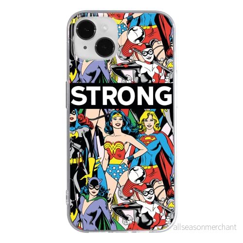 ERT GROUP mobiltelefonfodral för Apple Iphone 14 PLUS originalt och officiellt licensierat DC mönster Super Girls 003 optimalt anpassad till formen på mobiltelefonen, fodral tillverkad av TPU plast 5905131906731