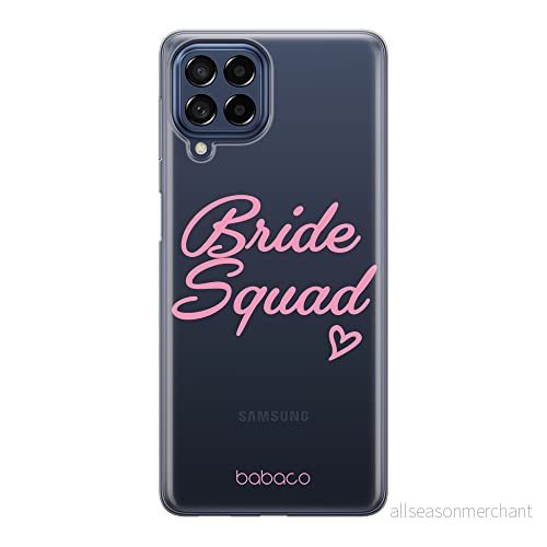 ERT GROUP mobiltelefonfodral för Samsung M33 5G originalt och officiellt licensierat Babaco mönster Bride Squad 001 optimalt anpassad till formen på mobiltelefonen, gedeeltelijk transparant 5905511353117