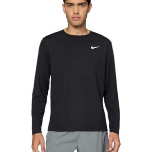 NIKE M Nk Df Uv Miler Top Ls herrtröja 195239399473 NIKE M Nk Df Uv Miler Top Ls herrtröja 195239399473