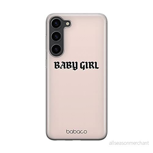 ERT GROUP mobiltelefonfodral för Samsung S23 originalt och officiellt licensierat Babaco mönster 90's Girl 017 optimalt anpassad till formen på mobiltelefonen, fodral tillverkad av TPU plast 5905511423032