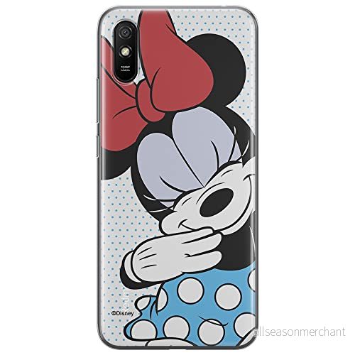 ERT GROUP mobiltelefonfodral för Xiaomi REDMI 9A originalt och officiellt licensierat Disney mönster Minnie 033 optimalt anpassad till formen på mobiltelefonen, fodral tillverkad av TPU plast 5903040297018