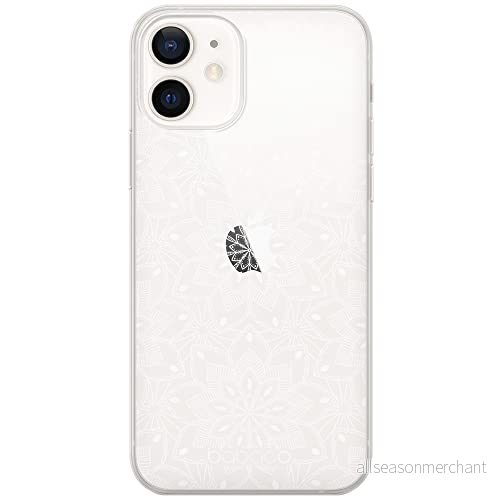 ERT GROUP mobiltelefonfodral för Iphone 12 Mini originalt och officiellt licensierat Babaco mönster Mandalas 009 optimalt anpassad till formen på mobiltelefonen, gedeeltelijk transparant 5904805859571