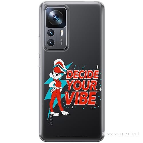 ERT GROUP mobiltelefonfodral för Xiaomi 12T/ 12T pro/ K50 Ultra originalt och officiellt licensierat Looney Tunes mönster Lola 007 anpassad till formen på mobiltelefonen, gedeeltelijk transparant 5905795070144