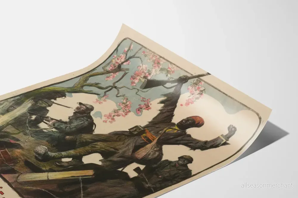 Vintageposter för Afrikanska armédagen och kolonitropperna - Bild 3