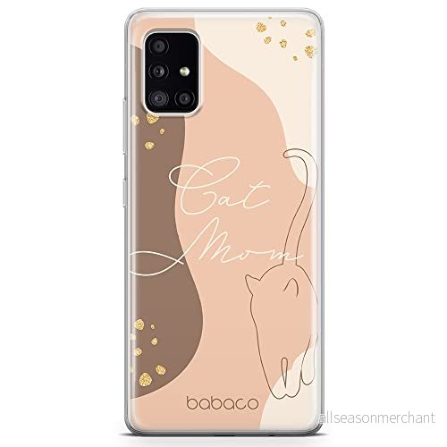 ERT GROUP mobiltelefonfodral för Samsung A51 originalt och officiellt licensierat Babaco mönster Cats 006 optimalt anpassad till formen på mobiltelefonen, fodral tillverkad av TPU plast 5905131057600