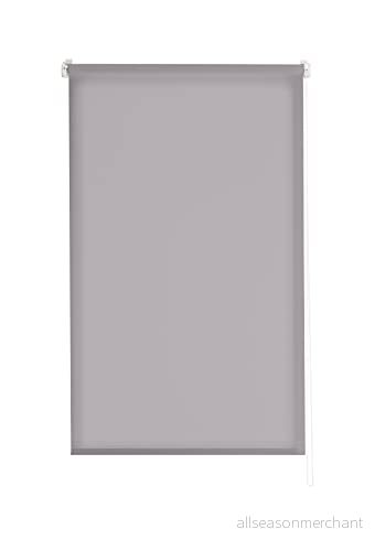 Estoralis DRACARYS Rullgardin mörkläggning "utan verktyg" Easyfix, tyg, ljusgrå, 100 x 150 cm 8432404716294