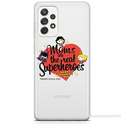 ERT GROUP mobiltelefonfodral för Samsung A73 5G originalt och officiellt licensierat DC mönster Super Girls 005 optimalt anpassad till formen på mobiltelefonen, gedeeltelijk transparant 5904805514470