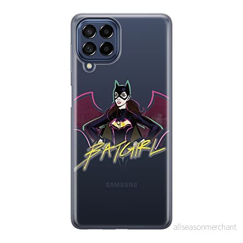 ERT GROUP mobiltelefonfodral för Samsung M33 5G originalt och officiellt licensierat DC mönster Bat Girl 004 optimalt anpassad till formen på mobiltelefonen, gedeeltelijk transparant 5905511349264