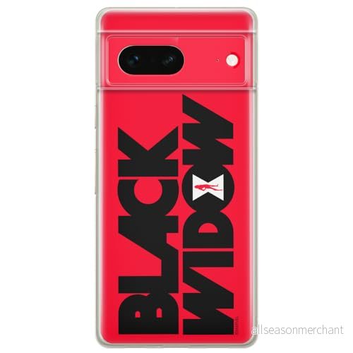 ERT GROUP mobiltelefonfodral för Google PIXEL 7 originalt och officiellt licensierat Marvel mönster Black Widow 011 optimalt anpassad till formen på mobiltelefonen, fodral tillverkad av TPU plast 5905795141417