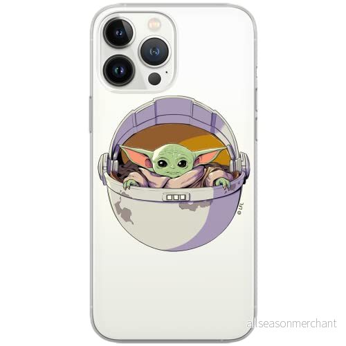 ERT GROUP mobiltelefonfodral för Samsung S9 originalt och officiellt licensierat Star Wars mönster Baby Yoda 026 Vit optimalt anpassad till formen på mobiltelefonen, gedeeltelijk transparant 5904805083709